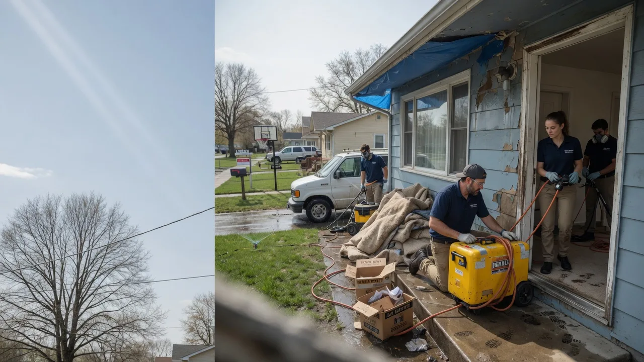 Basement Flood Cleanup in Peru, IN near me